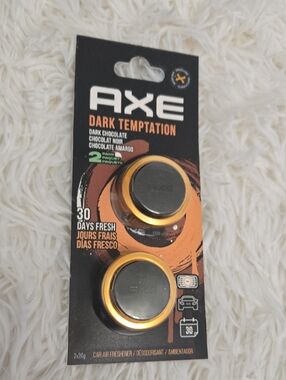 AXE Dark Temptation Car Air Freshener - Black & Gold (2 Pack)